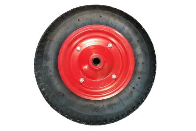 Ρόδα ελαστ. 400 8 μεταλλική ζάντα με 4 λινά με άξονα Φ20 OS ΕΨ Α Β46 (1)